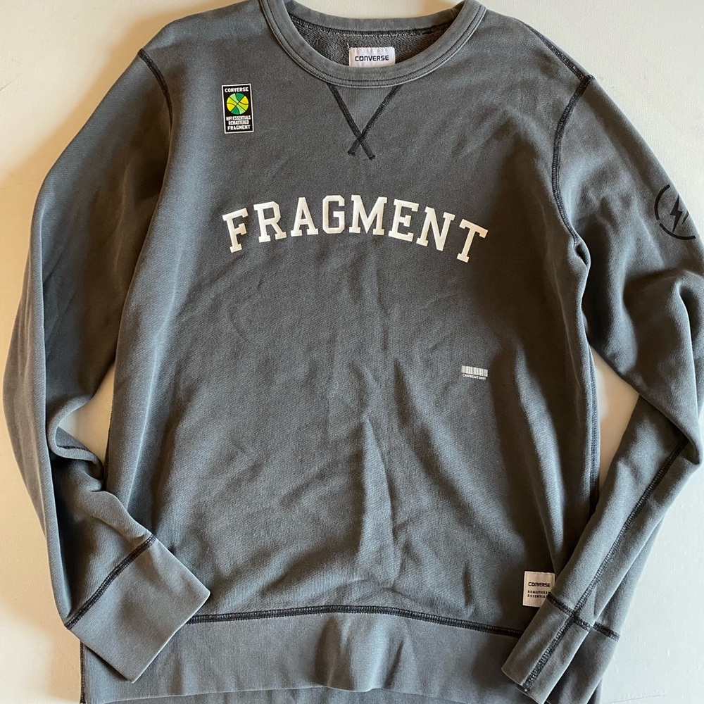 Fragment x converse men’s crew neck size L